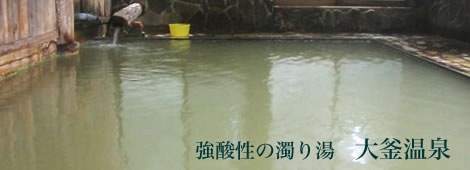 大釜温泉の風呂